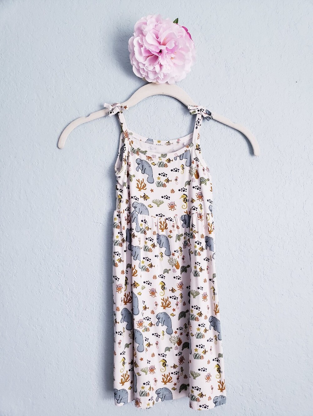 Emerson And Friends Manatee Sea Life Bamboo Dress